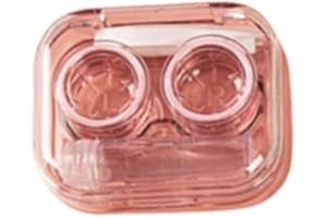 Transparent Tweezers Contact Lenses Case Container Portable Contact Lens Box for Women Travel Contact Lenses Case Style Attra