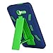 Z-GEN [TM] - For Alcatel OneTouch PIXI 7 Tablet (T-Mobile) - Hybrid Armor Protective Case with Stand + Z-GEN [TM] Stylus Pen - Green/Blue