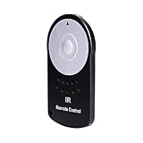 Foto&Tech FTRC-6 IR Wireless Remote Control Compatible with Canon 6D Mark II,5D Mark IV III II,5DS 5DR,7D Mark II,77D 6D 7D 80D 70D 60Da 60D SL1, T7i T6s T6i T5i T4i T3i T2i T1i XSi XT XTi,M6 M5 M3