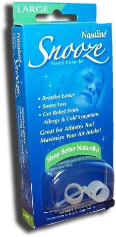 Snooze, Nostril Expander, Large, 1 Pair by Nasaline