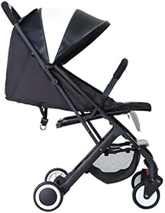 Baby Stroller, Simple and Lightweight High Landscape Baby Stroller Can Sit and Lay Portable Folding Aged Stroller
