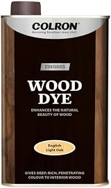 Colron Refined Wood Dye 250ml English Light Oak Ronseal view 2