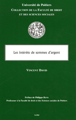 Les  intérêts de sommes d'argent