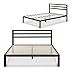Zinus Modern Studio 14 Inch Platform 3000H Metal Bed Frame/Mattress Foundation/Wooden Slat Support/with Headboard, Queen