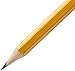 Dixon Ticonderoga No.2 Soft Pencil, Yellow, 10 Count(1-Pack)