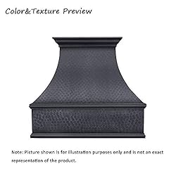 SINDA Copper Oven Hood Cover with High CFM