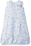 Halo SleepSack 100% Cotton Wearable Blanket, Blue Animal, Medium
