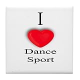 CafePress - Dance Sport Tile Coaster - Tile