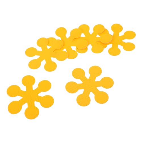 BRIGHTFUFU 6pcs Bathtub Non-Slip Stickers Snowflake Design Easy Install Boys and Girls Safe Bath Grip Decals