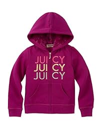 Juicy Couture - Sudadera con capucha para niña