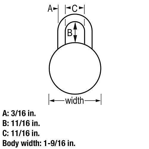 5 Master+Lock+1533TRI+Combination+Assorted