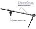 On-Stage MSA7500CB Posi-Lok Combo Microphone Boom Arm