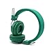 Wireless Headphones,GranVela Q8 3 in 1 Multifunctional Foldable Bluetooth Headphones with Microphone, Micro SD Card Player, FM Radio and 3.5mm Detachable Cable - Deep Green