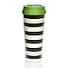 Kate Spade Thermal Mug - Black and White Stripe