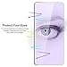 ICONFLANG iPhone X Screen Protector, Anti Blue Light Eye Protect 2 Pack 9H Hardness 3D Touch Shockproof Anti-Scratch, Tempered Glass for iPhone Ten 5.8in 2018