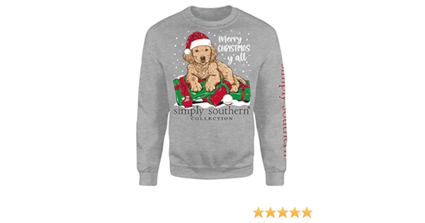 simply southern christmas sweatshirt