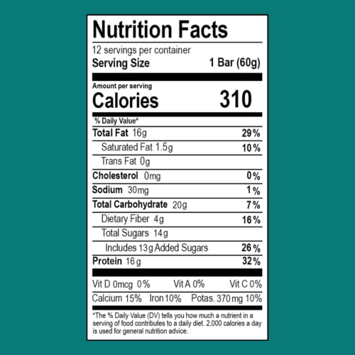 Rise Whey Protein Bar, Chocolate Banana, 16g Protein 4g Dietary Fiber