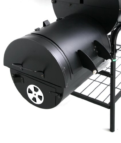 Tepro Holzkohlengrill Smoker Natchez, Schwarz – Bild 6