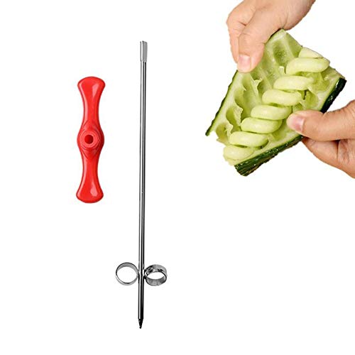 Sizet Spiral Knife Manual Vegetables Chopper Spiral Screw Slicer Cutter Fruit Tools Kitchen Gadgets