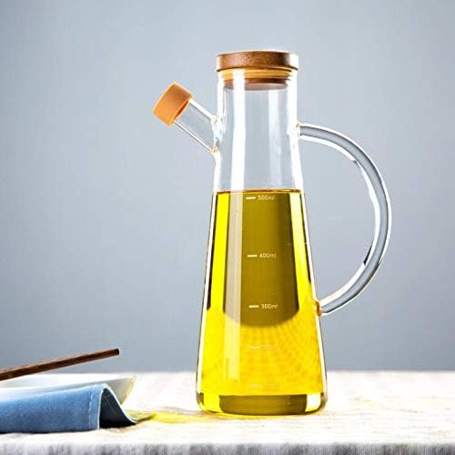 Skeby Olive Oil Dispenser Bottle,Oil Vinegar Bottle Pot Dispenser Kitchen, Olive Oil/Soy Sauce/Vinegar Cruet,Liquid Condiment Dispenser for Kitchen Cooking