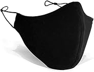 Gearari 5-Ply Reusable Cloth Face Mask for Men and Women - Breathable Comfort, Fully Machine Washable, Face Ma