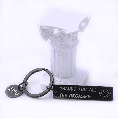 Runalp Funny Gift for Boyfriend Husband Thanks for All The Orgasms Naughty Gift Idea