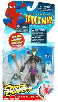 Spectacular Spider-Man Animated Action Figure Green Goblin (Spider Charged!) by Marvel
