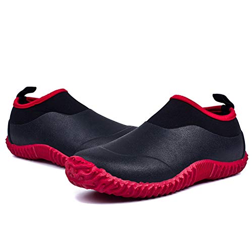 Men Rain Boot Waterproof Garden Shoe Women Rubber Footwear Non Slip for