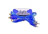 4-Channel RCA Audio Noise Filter Suppressor Ground Loop Isolator Car Stereo 50W