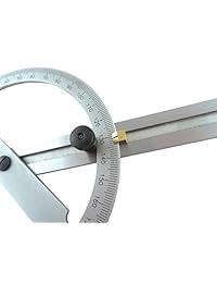 taytools Buscador de ángulo de transportador de acero endurecido de 12 "  Mosquetón deslizante (calibre ttwhdp