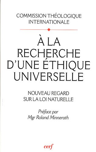 À la recherche d'une éthique universelle
