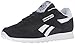 Reebok Women's Royal Nylon Fashion Sneaker, Black/Black/White, 7.5 M US