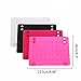 Ownsig Perfect Silicone Heat Resistant Proof Mat for Hair Straightener/Curling Iron Black