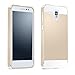 Tip-top® lenovoA8 A808T A806 Case, Aluminum Metal Bumper Frame Case with Acrylic Back Plate Cover for lenovo A806 A808T A8(Gold)