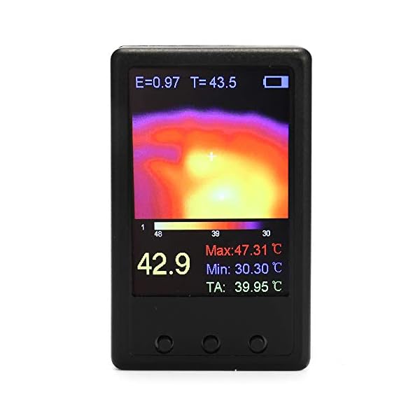 DZSF Tragbare Hohe Quanlity Infrarot-Thermometer Hand Thermographie-Kamera Infrarot-Temperatursensor Digital-Infrarot…