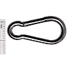 Spring-Clip-Marine-Grade-Stainless-Steel-Snap-Hook-Pack-of-4-by-Regatta-Marine-Essentials-Length-3-18-Inch-Diameter-516-Inch-Opening-716-Inch-Eyelet-12-Inch Spring-Clip-Marine-Grade-Stainless-Steel-Snap-Hook-Pack-of-4-by-Regatta-Marine-Essentials-Length-3-18-Inch-Diameter-516-Inch-Opening-716-Inch-Eyelet-12-Inch