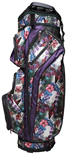 Glove It Women's Golf Bag Ladies 14 Way Golf Carry Bag - Golf Cart Bags for Women - Womens Lightweight Golf Travel Case - Easy Lift Handle - 2019 Tropical