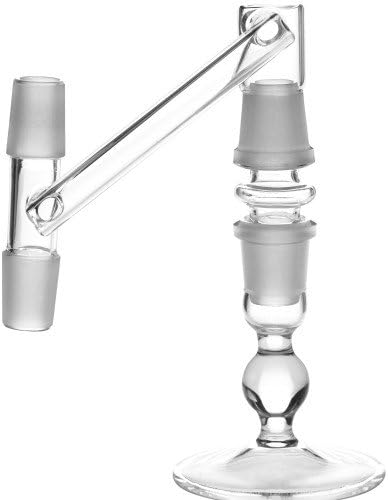 SCIENTIFIC LABORATORY SUPPLIES - 12-1626 FEMALE TO MALE / MALE RECLAIM DROPDOWN ADAPTER CLASSIC 180 ASSORTED SIZES / COLORS CLEAR 18MM FEMALE TO 18MM MALE / 18MM MALE