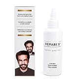 Gray Hair Treatment Formula for Men - Natural Hair Color Restoration and Hair Repair by Reparex for Men. Get Rid of Gray Hair - Better than Hair Dye. Anti-Gray Hair Solution, Safe, Easy to Use & Apply.