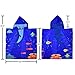 Elite Trend Kids' Hooded Towel & Bathrobe – Super Soft, Absorbent Poncho for Boys & Girls, Ideal for Beach, Pool & Bath, Cozy Cover-Up for Toddlers & Kids, Ages 1-7, Hammerhead