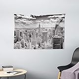 Ambesonne New York Tapestry, NYC Over Manhattan