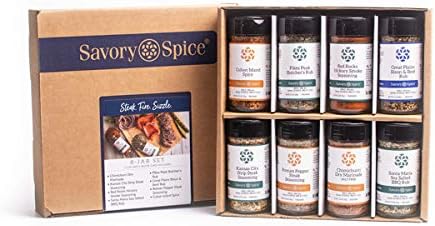 Steak. Fire. Sizzle.: Spice Gift Set for Steak Lovers