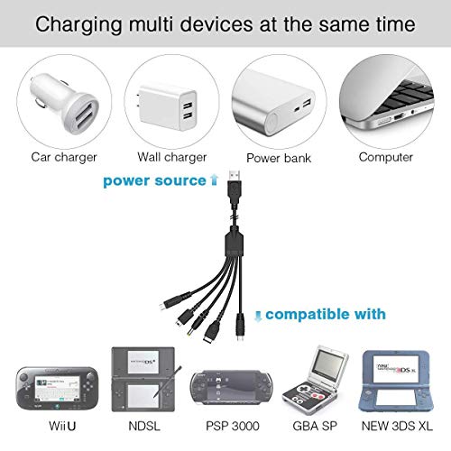 2 Charger+Cable+Nintendo+Gameboy+Advance