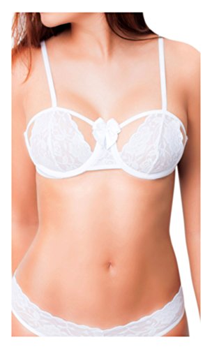 Amawi 0606 pekaboo lace bra lingerie for women sexy she…
