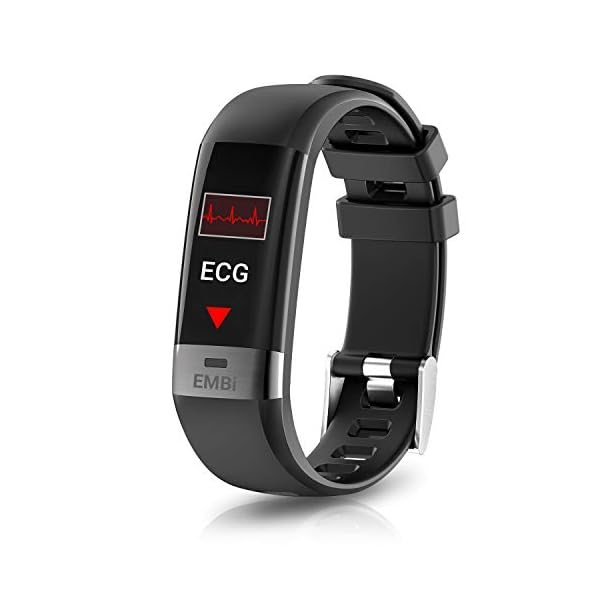 Audar EMBi Smartwatch Fitness Braccialetto con ECG PPG Uomo Donna Sportivo  Smartband IP67 Cardiofrequenzimetro da Polso… - Barter Italia