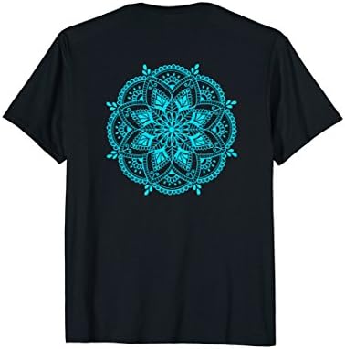 SpontaneiteesMandala T-shirt Flower Symbol Spiritual Yoga Mantra Tee
