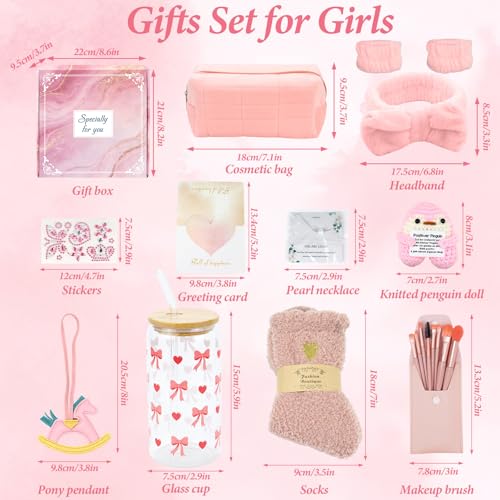 Mjuthy Gifts Set for 9 10 11 12 13 14 15 Year Old Girls Teens Birthday Valentines Gifts Ideas Creative Ideas for Best Friends Sisters