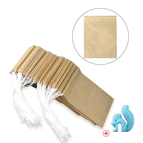 Premium Drawstring Tea Filter Bags with 1 Cup Clip, Safe & Natural Material, Compostable,Disposable Premium Drawstring Tea Filter Bags with 1 Cup Clip, Safe & Natural Material, Compostable,Disposable
