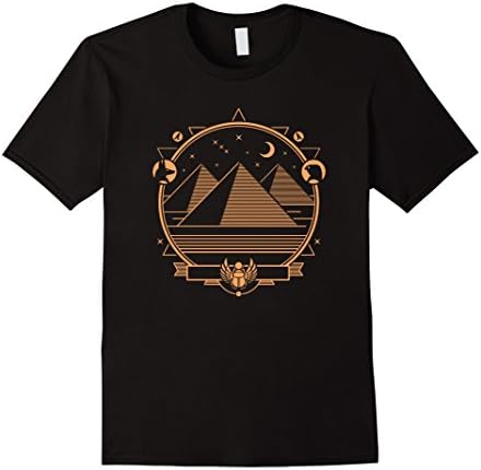 Mens Ancient Egypt T-shirt XL Black