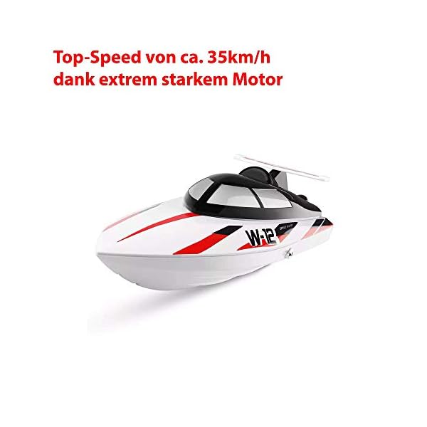 Highspeed RC ferngesteuertes Speedboot mit 2,4GHz digital vollproportional, Selbstaufrichtfunktion, Wasserkühlung… – Bild 6